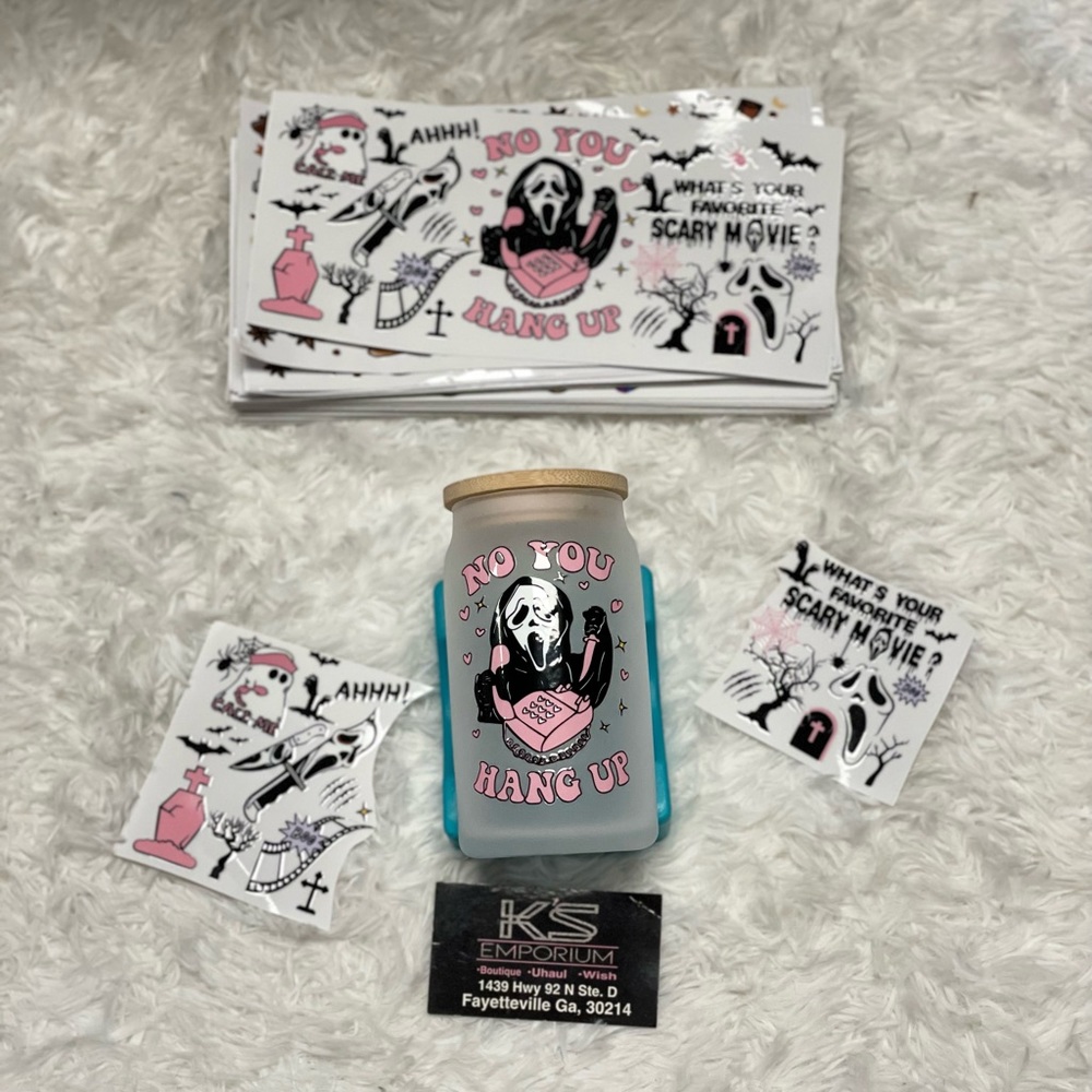 UV DTF WRAPS FOR MASON/LIBBY/TUMBLERS